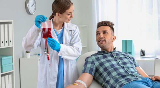 ¡La donación de sangre beneficia tu salud!